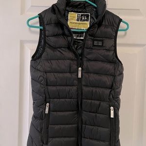 Heated Quilted Vest Quilted Black
